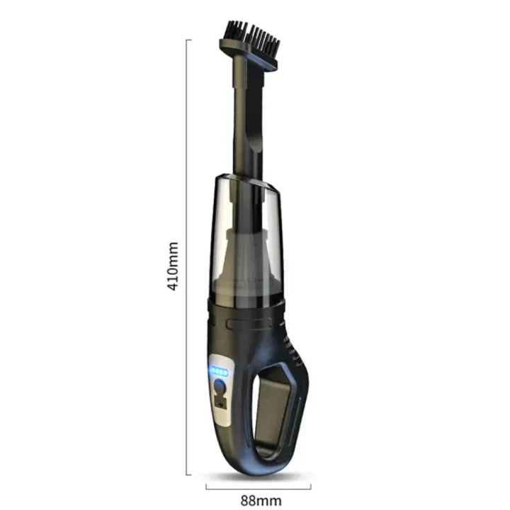 Pack Conduite Sereine : Support Téléphone Magnétique 720° + Aspirateur Voiture 2 en 1