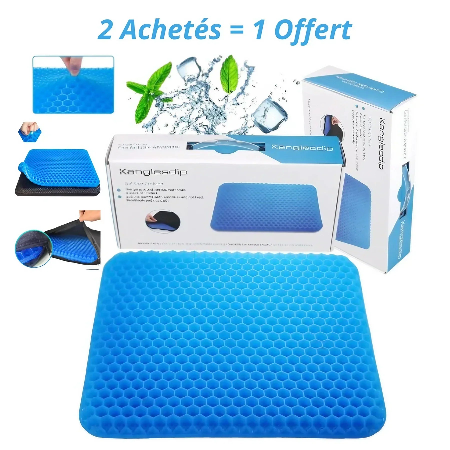 Medical seat cushion + non-slip protective cover