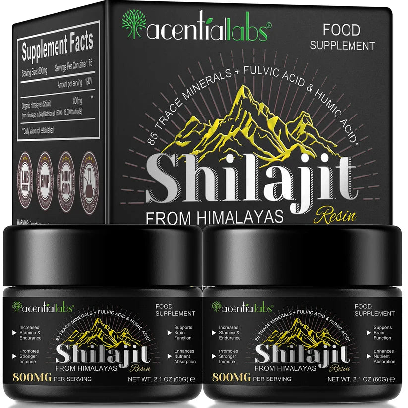 Shilajit en résine de Himalayan Pure – L'énergie pure de la nature !