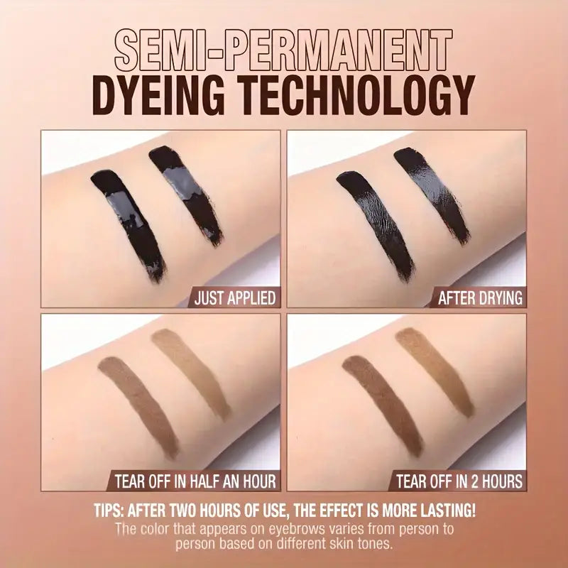 AKTALO. | Semi-Permanent Eyebrow Tint - Long-Lasting 3-7 Days (Buy 1 Get 1 Free)
