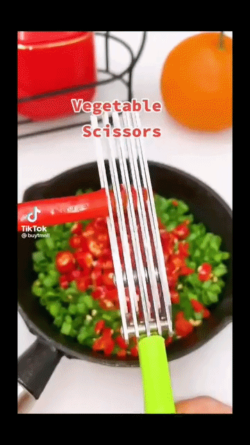 🌿 Ciseaux de Cuisine Multifonction à 5 Lames
