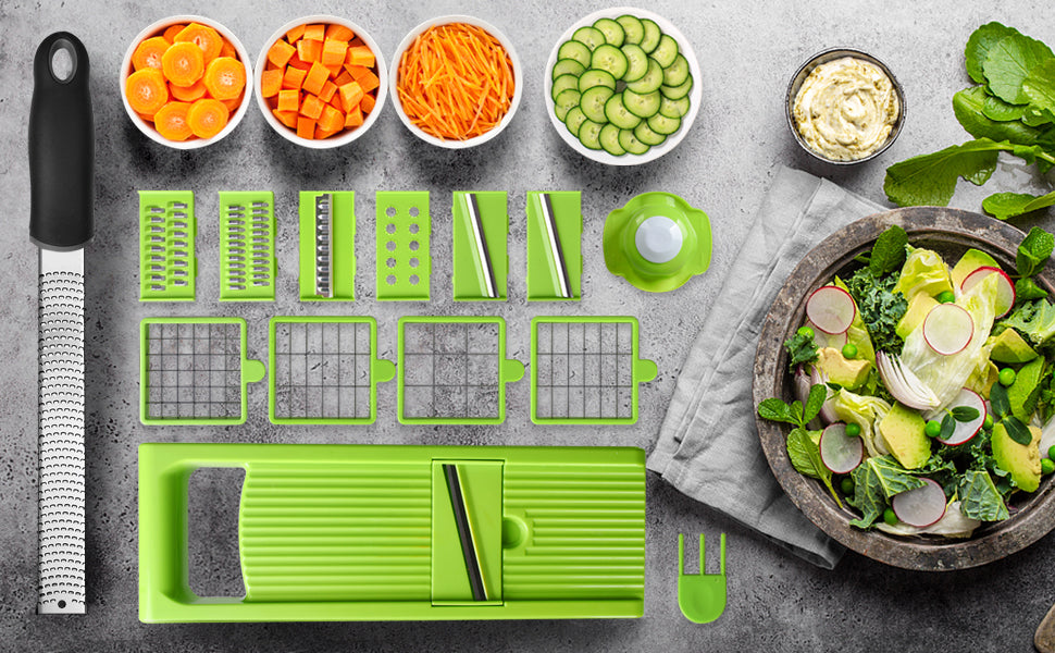 Découpeuse Légumes-Oignons Multifonctions 10 en 1