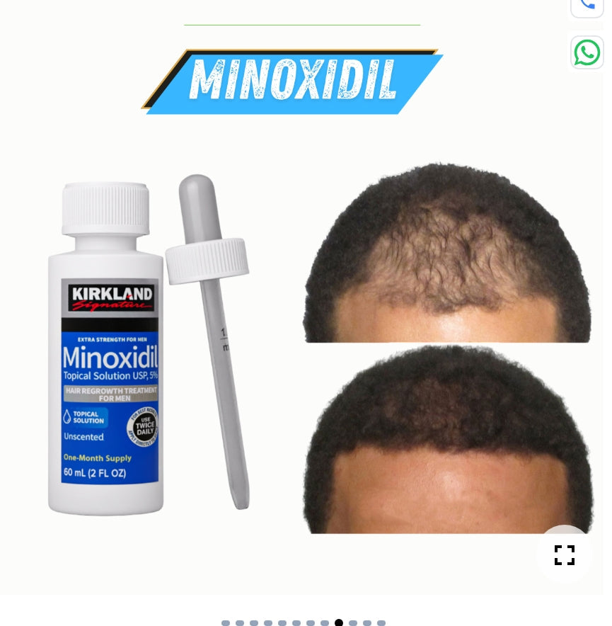 Minoxidil 5 % – Traitement antichute et repousse des cheveux