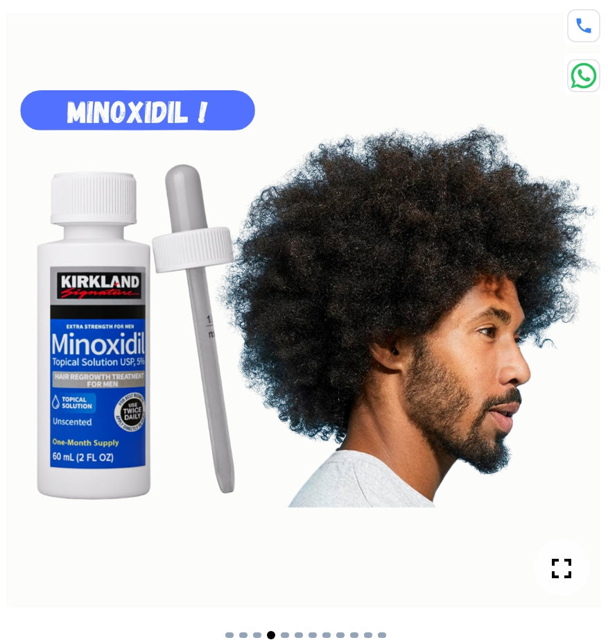 Minoxidil 5 % – Traitement antichute et repousse des cheveux