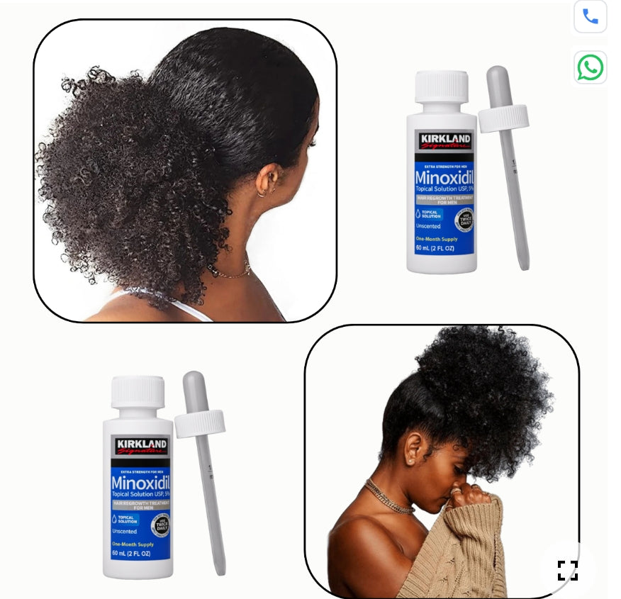 Minoxidil 5 % – Traitement antichute et repousse des cheveux