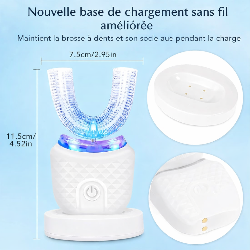 Automatic 360° Electric Toothbrush