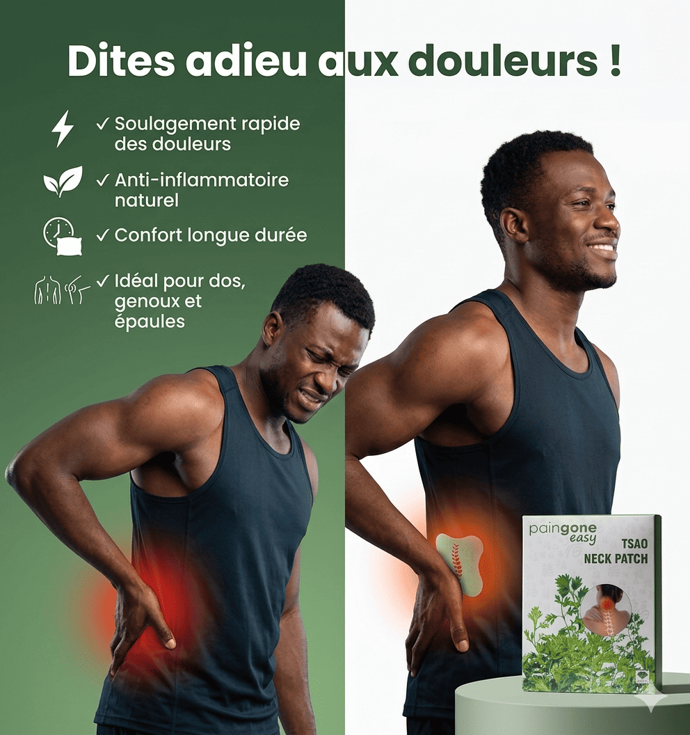 Patch Anti-Douleur Naturel - Easy life 🌿(Boîte de 10 patchs)