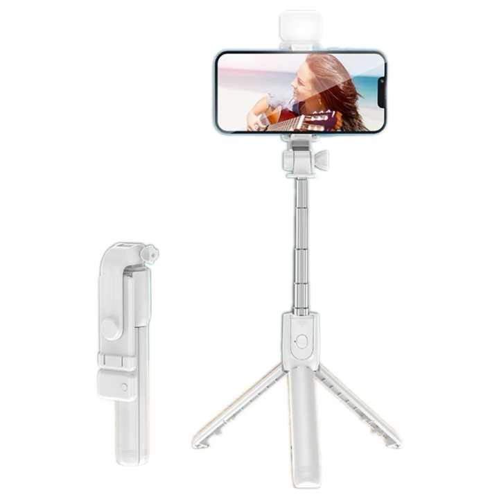 Bâton de selfie 2 mètre avec lumière LED