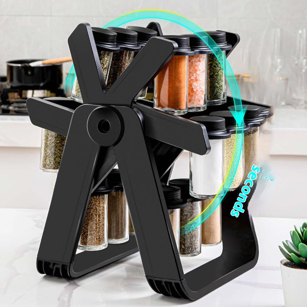 Support rotatif de rangement cuisine