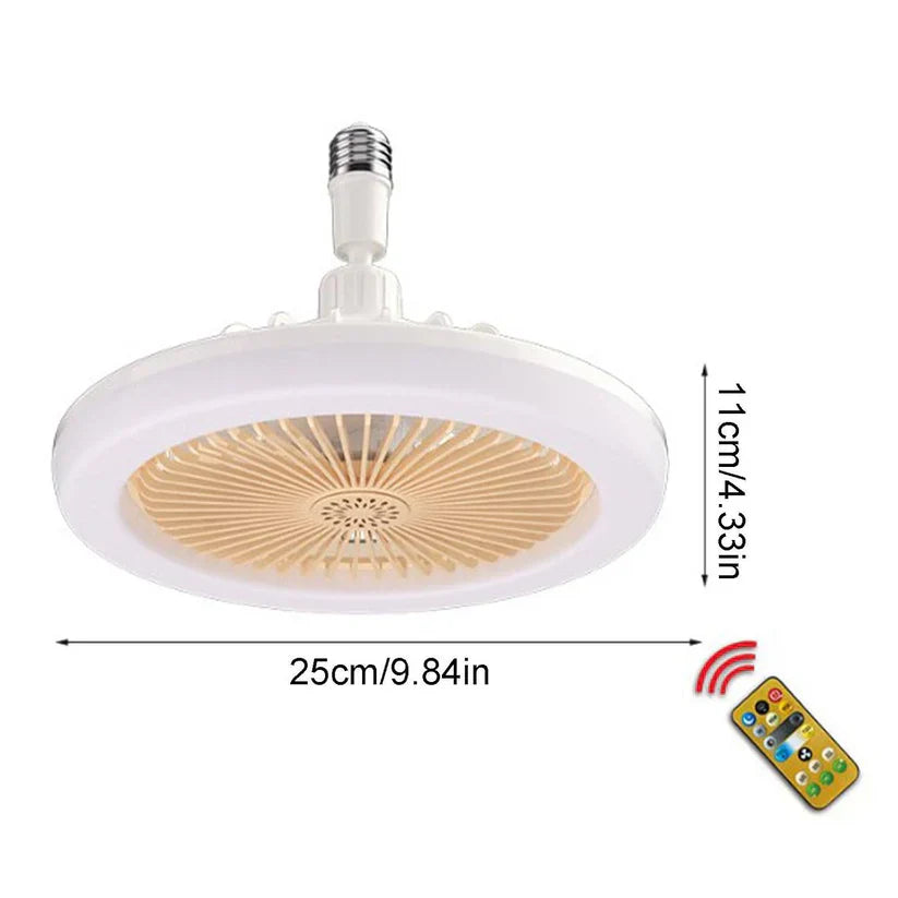 Ventilateur rechargeable + LED