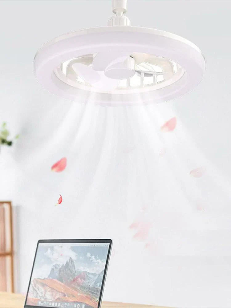 Ventilateur rechargeable + LED