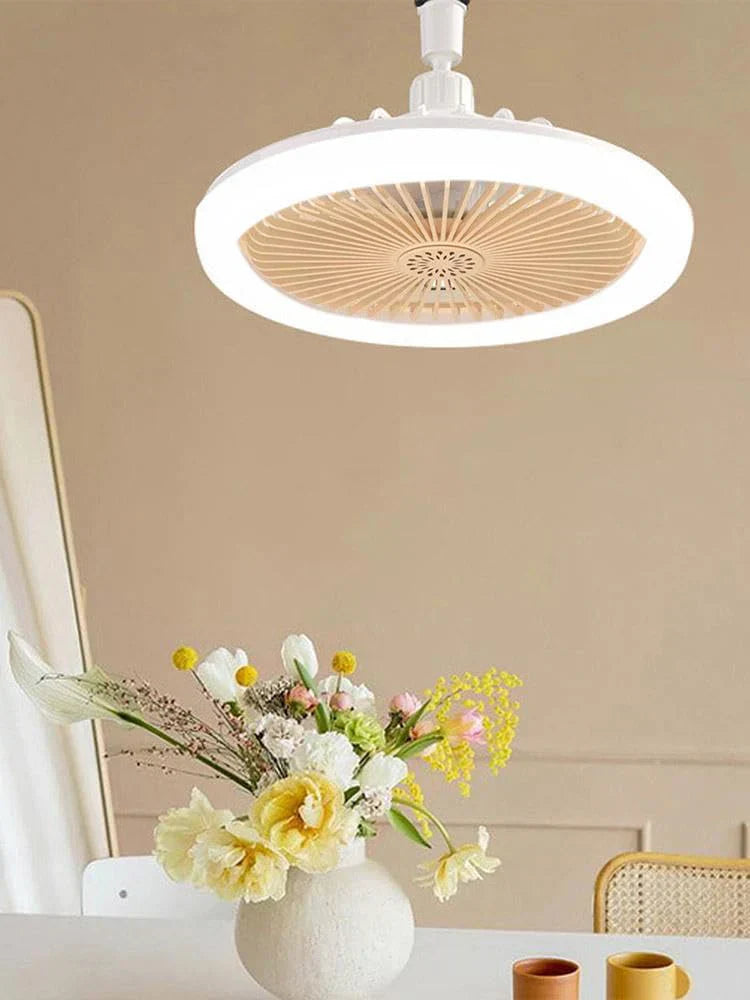 Ventilateur rechargeable + LED
