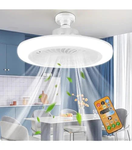 Ventilateur rechargeable + LED