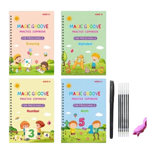 📚 MAGIC COPYBOOK – Cahier Magique pour Apprendre à Écrire