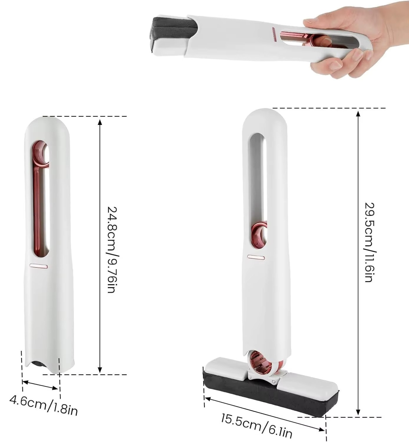 Ultra-compact Mop with Washable Pad