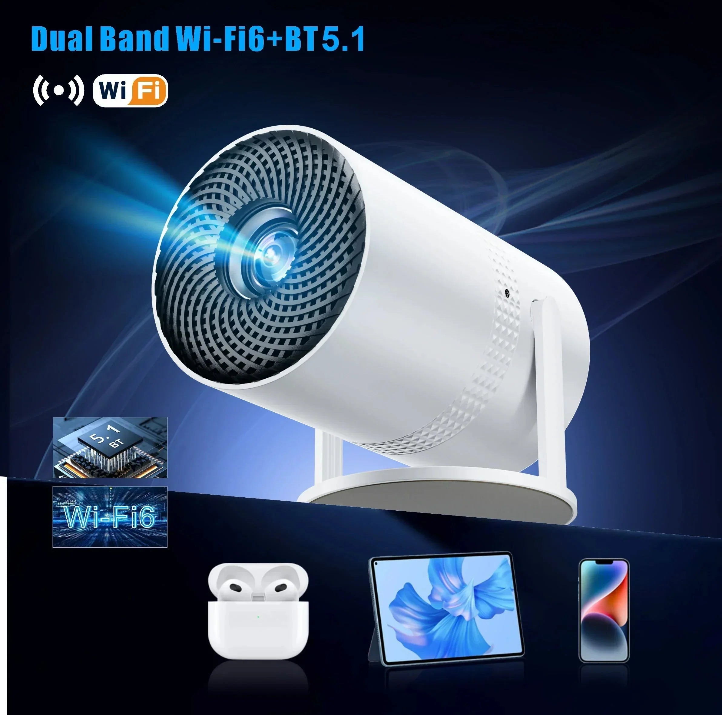 Mini projecteur portable