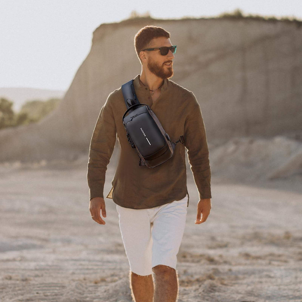 Sac Bandoulière Fashion 🎒 - Style & Sécurité ✨