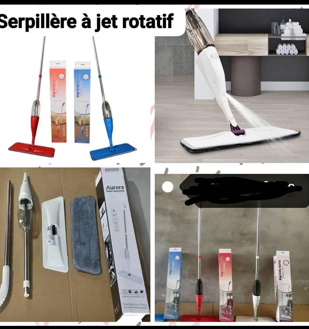 Aurora Rotating Jet Mop: Clean Without a Bucket or Effort