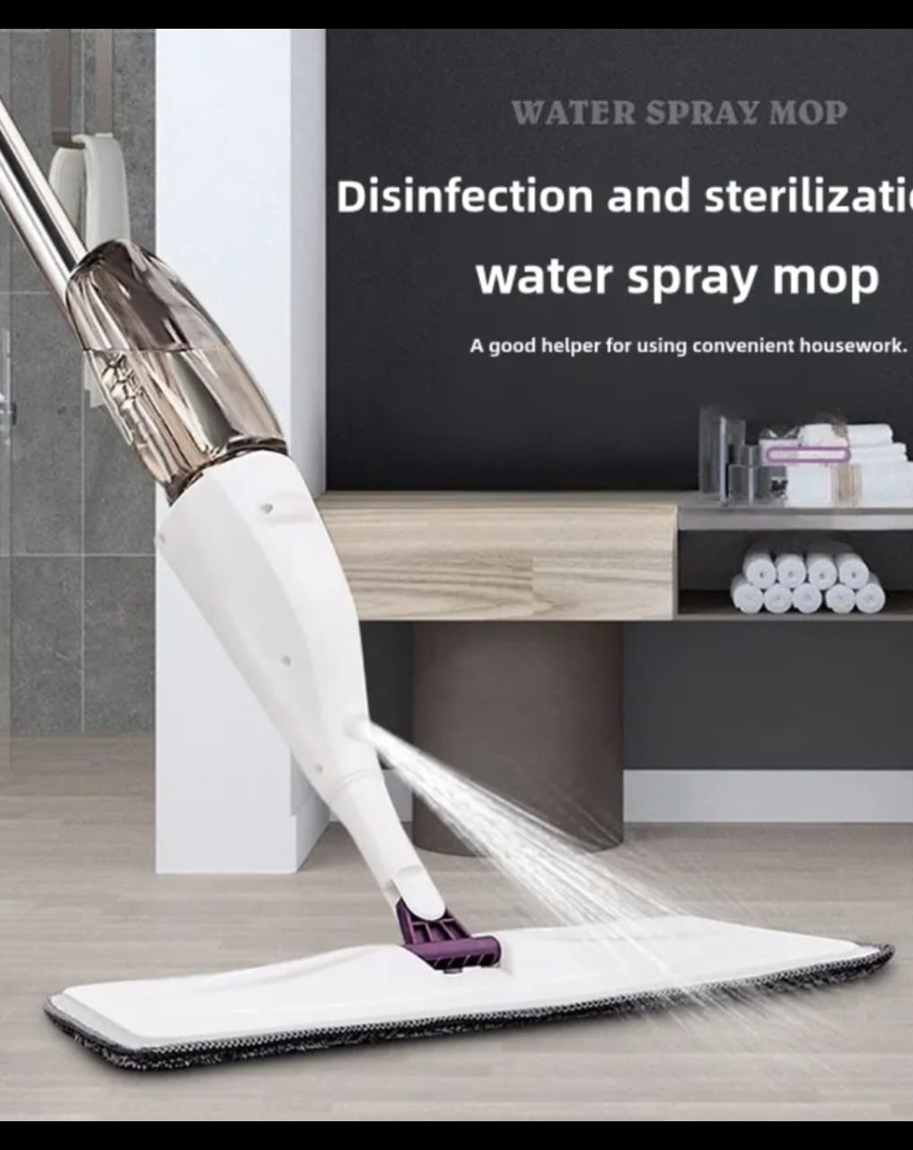 Aurora Rotating Jet Mop: Clean Without a Bucket or Effort