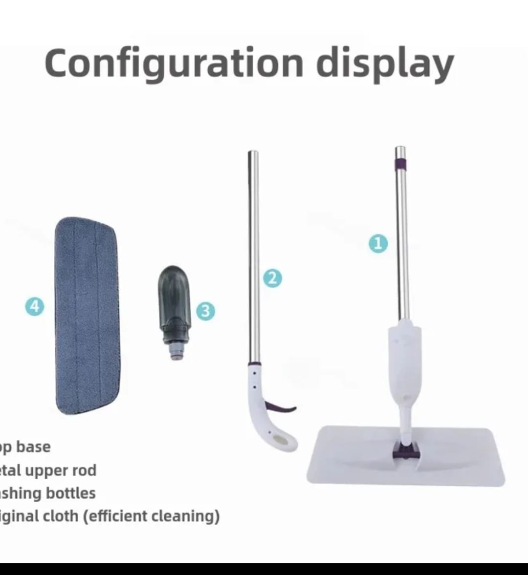 Aurora Rotating Jet Mop: Clean Without a Bucket or Effort