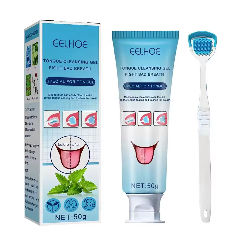 🧴 EELHOE Tongue Cleansing Gel - Bad Breath Solution