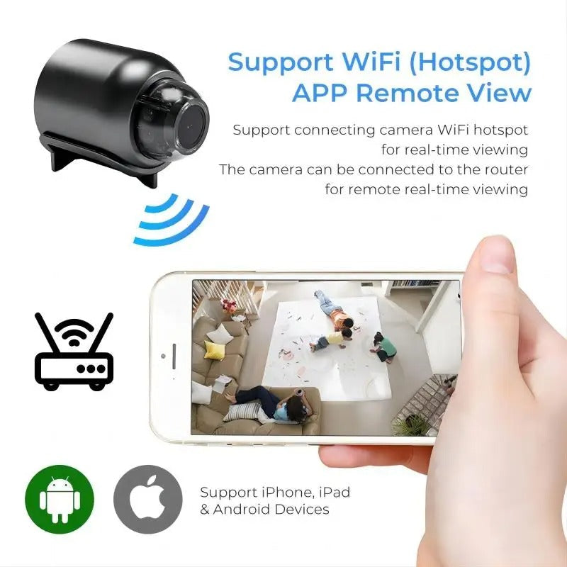 Mini Spy Camera 1080P - Your Invisible Guardian Angel