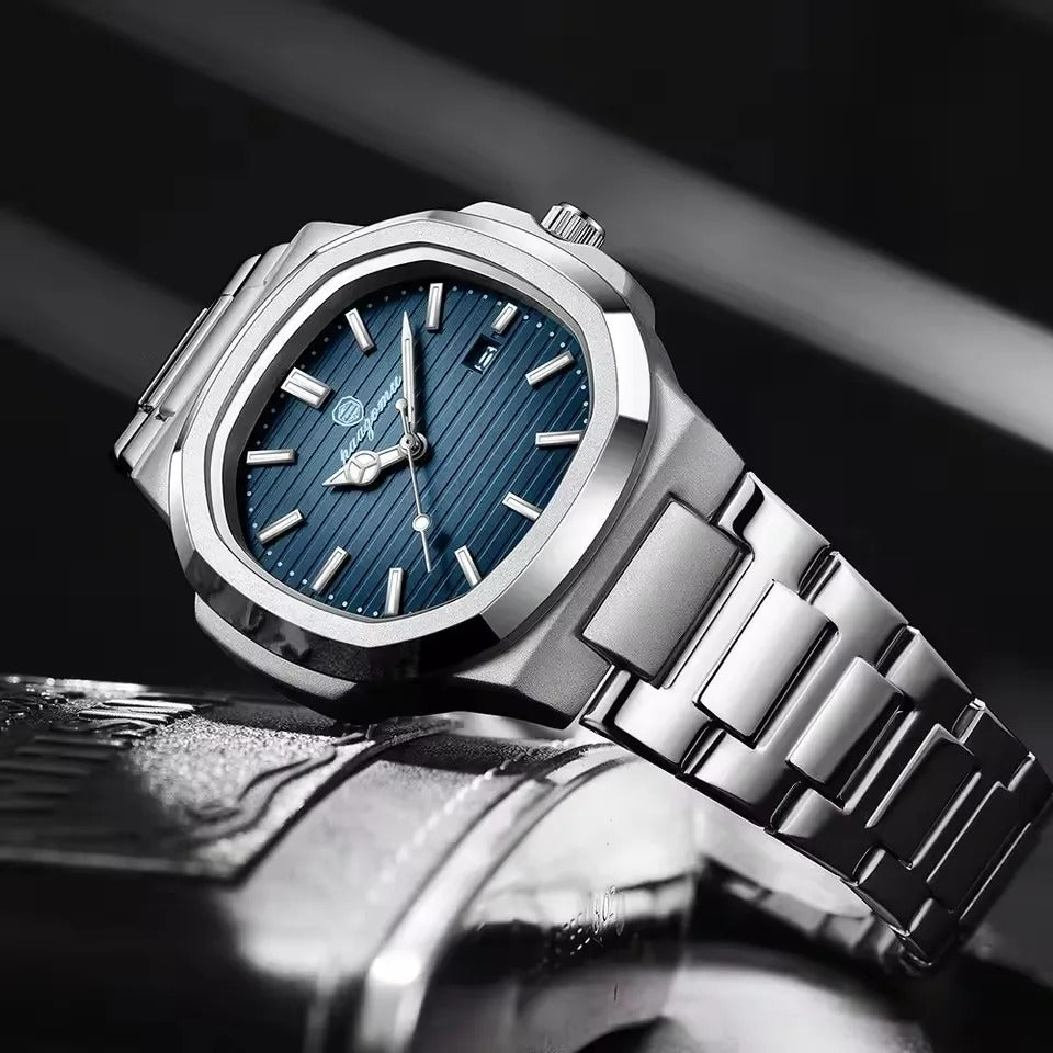 MONTRE POEDAGAR en acier inoxydable