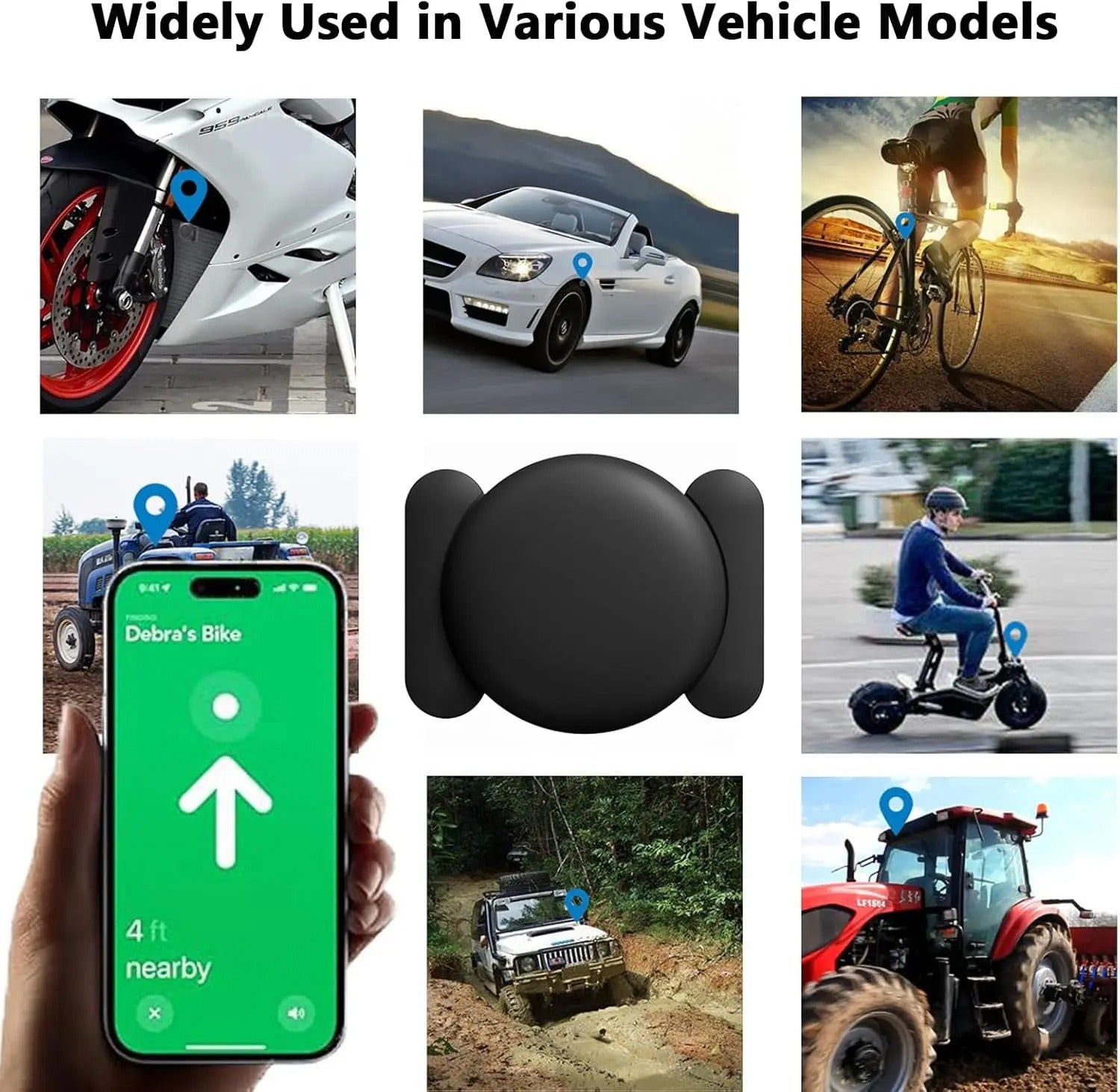 Mini GPS pour Moto et Voiture