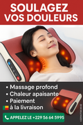 Oreiller de Massage pour Cou, Épaules et Corps Entier